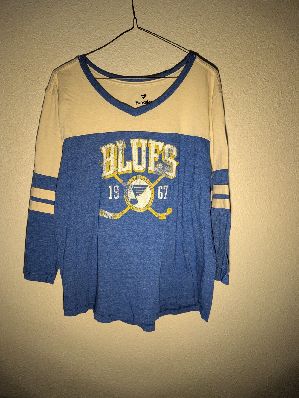 St.Louis blues Fanatics 2XL Women's Shirt